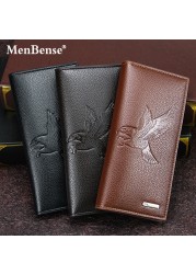 Leather Wallet Casual Slim Mens Soft Male Clutch Money Bag Small Pocket Man Wallet Thin Luxury Wallet Money Clip 2022 New