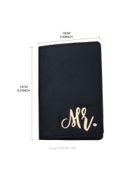 Mr & Mrs Passport Organizer Honeymoon Passport Holder ID Card Organizer Travel S19 20 Dropshipping