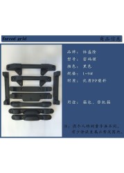 Plastic Luggage Accessories Plastic Front Feet Luggage Bag Replacement Accessories