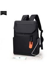 High Quality Waterproof Men's 15 Inches Laptop Backpack Fashion Urban Man Backpack USB Charging Business Travel Backpack Unisex