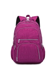 School Teenage School Backpack 2021 Mochila Feminina Backpack Women Backpack Women Backpack Waterproof Nylon Backpack Female Casual Laptop Bag