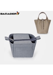 BAMIDER Brand Liner Bag Women Bags With Cover Felt Cloth Insert Travel Cosmetic Bag Organize Storage Bag In Bag