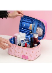 Japanese sailor moon make up bag leather cosmetic storage bag cute cartoon large capacity cosmetic bag