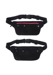 Unisex Running Belt Waist Fan Pack Reflective Adjustable Waist Bag Waterproof Women Men Casual Gym Phone Holder Bum Bag