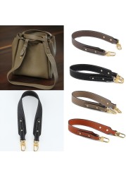 Cowhide Bag Straps Women Handbag Handle Belt Shoulder Bag Wide Strap Genuine Leather Bag Strap Part Strap for Bags 53cm