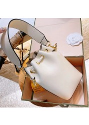 Thick series women's bucket bag new bag Korean style fashion one shoulder messenger bag