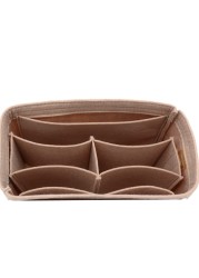 Nice BB Insert Organizer Makeup Hand Bag Organizer Purse Inner Insert Portable Cosmetic Bags for Nice BB Bag Organizer