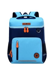 2020 British Style Waterproof School Backpack Orthopedic Bag Boys Girls Primary School Bags Girls Backpacks