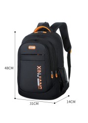 Men's Casual Oxford Laptop Bag Fashion Teenager School Bags Travel Sports Student School Bags Pack For Male Women Female