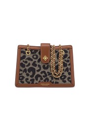 underarm bag vintage sling bags for women chain shoulder bag leopard printed bag women luxury designer crossbody bags