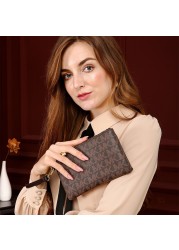 Long Wallet for Women New Wristband Clutch Bag Leather Ladies Phone Bag Card Holder Coin Purse Female Wallets Youth Wallet