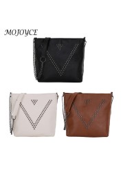 Female PU Leather Shoulder Bag Female Small Purse All-Match Travel Handbags Ladies Small Wallet for Gathering Travel