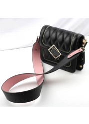 PU Leather Shoulder Strap Adjustable Wide Shoulder Strap DIY Alternative For Handbags Purse Accessories 5 Colors