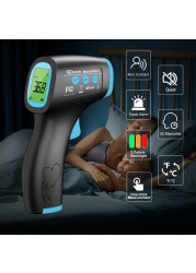 HeTaiDa 8813 Multifunction Non-contact Digital Infrared Thermometer Rapid Measurement Tool of Forehead Body Fever Thermometer