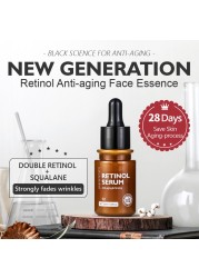 Retinol Face Serum Moisturizing Whitening Firming Fade Fine Lines Anti Wrinkle Anti Aging Essence 30ml