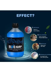 500ml Cleaning Blue Soap Soothing Solution Tattoo Analgesic Wound Effect Tattoo Studio Supply High Concentration