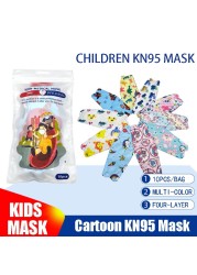 Disney Anime Cartoon FFP2 KN95 Face Mask 3D Breathable Security Protection Approved Fpp2 Mask Mascarilla homology ada Mask