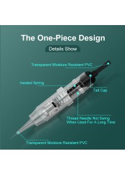 إبرة للاستخدام الواحد من السهل انقر فوق الحاجب الوشم الإبر 1RL 3RL 5RL 5F 7F تعقيم إبر تصبغ ل تجميل دائم