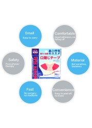 300/600pcs/lot Anti Snoring Sticker Anti Snoring Tape Nose Lip Paste Stickers Sleep Less Oral Breath Adult Children Health