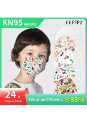 Mascarillas Niños KN95 Kids Masks Children Face Masks Kid Face Mask for Kids FPP2 Masks FFP2 Child Protective Mask