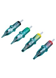 Aurora-2 Tattoo Cartridge Needles RL Round Liners RS Round Eyeshadow 20 Pieces Pack