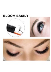 MASSCAKU Makeup Lashes Easy Apply Eye Lashes Extension Professional Eye Lashes Builder 0.05/0.07/0.10 Faux Mink