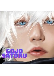 Bio-essence 1 Pair Cosplay Colored Contact Lens Eyes Accessory Anime Len Jujutsu Kaisen Jojo Lens Blue Lens Lenses