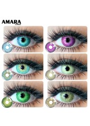 Amara Colored Contact Lenses 1 Pair York Pro Series Beauty Poplints Colored Contact Lenses Cosplay Colored Contact Lenses For Eyes