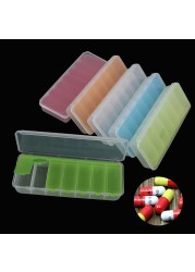 7 Day Pill Extra Large Pill Organizer Box for Travel Weekly Daily Medication Pack Medicine Organizer for Fish Oils Vitamins