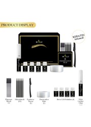 High Quality Keratin Eyelash Eyebrow Perming Kits Wild Lashes Eyebrow Curling Lifting Ironing Kits DIY Complete Makeup Accessories