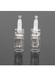 10/20/50pcs Bayonet Screw Microneedling Microneedle 9/12/36/42Pin Nano For Derma Pen Needle Mesotherapy Tattoo Needle Cartridges