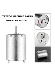 Professional tattoo motor 17mm 24mm dc micro 8500rp iron core motor for rotary machine liner and shader tattoo parts accessories