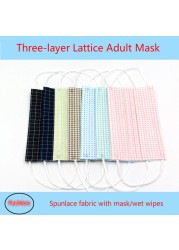 10/50/100pcs Disposable Face Mask Fashion Printing Patterned 3-layer Dustproof and Breathable Adult Mouth Mask Mascarillas