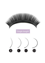 easy fan lashes russian volume autofan cilios soft CC/D professional eyelashes extension faux eyelashes natural individual eyelashes