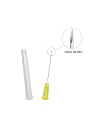 Deenora Hypodermic Needle Body Skin Care 10pcs Disposable Sharp Micro Mesotherapy Needle Beauty Injection Painless Micro Needle