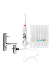Dental Spa Faucet, Oral Irrigator, Toothbrush, Irrigator, Teeth Cleaning, Family Jet Switch, Floss Water
