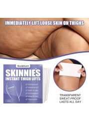 10/20/30pcs Invisible Leg Lift Stickers Latex Free Thigh Shaping Lift Slimming Tape Thigh Firming Anti Cellulite Patches