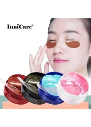 BIOAQUA 60pcs Collagen Eye Mask Eye Patches Beauty Face Care Anti Dark Circle Eye Bags Anti Wrinkle Puffiness Korean Cosmetics