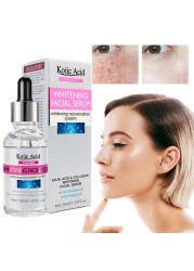 30ml Kojic Acid Moisturizing Serum Anti Aging Natural Skin Care Serum Nourish Brightening Skin Tone Facial Stock Solution TSLM1