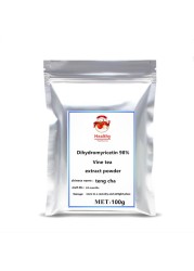 100-1000g Natural Vine Tea Extract Powder 98% DHM Dihydromyricetin Antioxidant Reduce Blood Sugar Levels and Blood Fat