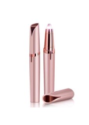 Women Electric Eyebrow Trimmer Usb Rechargeable Eye Brow Epilator Mini Lipstick Shaper Shaver Painless Shaving Face Hair Remover