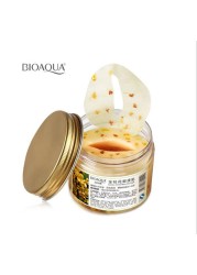 BIOAQUA Gold Osmanthus Eye Mask Eye Patch Women Collagen Gel Dark Circles Acne Face Mask Patches Free Eye Skin Care