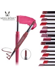 1pc Sexy 20 Color Double End Lip Makeup Lipstick Pen Waterproof Long Lasting Tint Lip Stick Beauty Matte Liner Pen Lipstick