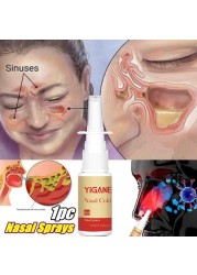 Natural Herbal Medical Nasal Spray Cure Rhinitis Sinus Nasal Spray Make Your Nose More Comfortable Good Effect