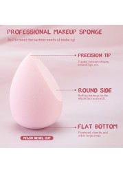 8pcs Makeup Blender Beauty Egg Set Gourd Water Drop Puff Makeup Sponge Set Colorful Pillow Cosmetic Sponge Tool Wet and Dry Use