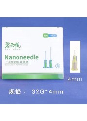 puncture needle transparent syringe injection glue clear tip cap forpharmaceutical injection needle 32g 4mm 32g 13mm 30g 25mm