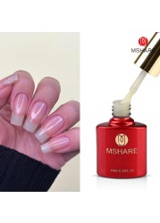 MSHARE Natural Looking Builder Gel Nail Extensions 10ml