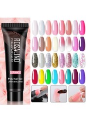 Rosalind 15ml Poly UV Nail Extension Gel 102 Colors Nail Art Design Manicure Semi Permanent Varnish Nail Polish Building Gel