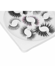 Mixed False Eyelashes Natural Curly False Eyelashes for Stage Makeup