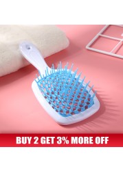 Tangled Hair Brush Salon Hairdressing Tools Large Plate Combs Hair Massage Comb Hair Brushes Girls Ponytail Comb